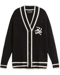KARL LAGERFELD - Autograph Cardigan - Lyst