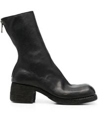 Guidi - Rear-Zip Horse Leather Boots - Lyst