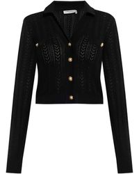 Alessandra Rich - Cárdigan con detalle de botones - Lyst