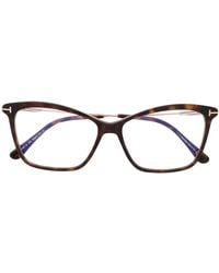 Tom Ford - Cat-Eye Frame Glasses - Lyst
