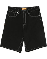 Replay - Shorts Met Contrasterende Stiksels - Lyst
