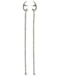 Panconesi - Diamanti Pendulum Crystal-Embellished Earrings - Lyst