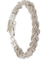 Emanuele Bicocchi - Woven Chain-link Bracelet - Lyst