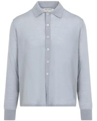 Our Legacy - Fall Button-Up Polo Cardigan - Lyst