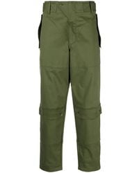 Moschino - Multi-Pocket Cotton Straight Trousers - Lyst