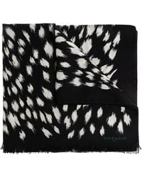 Givenchy - Abstract-Pattern Scarf - Lyst