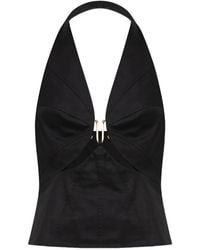 Cult Gaia - Elorae Halterneck Top - Lyst