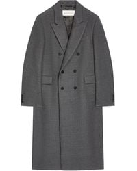 Dries Van Noten - Wollen Jas Met Dubbele Rij Knopen - Lyst