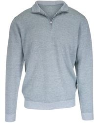 Peter Millar - Quarter-Zip Sweater - Lyst