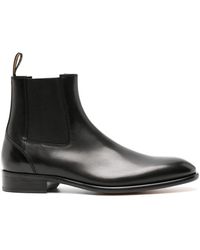 Doucal's - Almond Toe Leather Ankle Boots - Lyst
