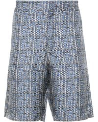 Fendi - モノグラム シルクショートパンツ - Lyst