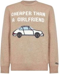 MC2 Saint Barth - Heron Embroidered Sweater - Lyst