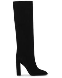 Le Silla - Elsa Suede Knee-High Boots - Lyst