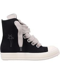 Rick Owens - Lace-Up Zip Sneakers - Lyst