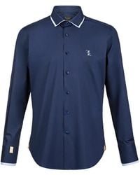 Billionaire - Chemise À Logo Brodé - Lyst