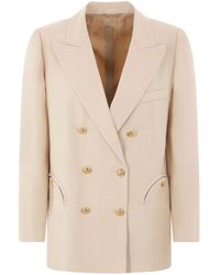 Blazé Milano - Blazer Met Dubbele Rij Knopen - Lyst