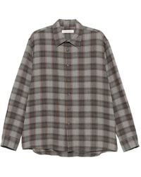 sunflower - Studio Checked-Pattern Shirt - Lyst