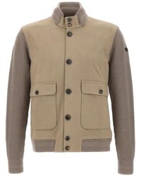 Rrd - Nabucco Cardigan Mit Knöpfen - Lyst
