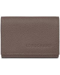 Longchamp - Portefeuille Le Foulonné En Cuir - Lyst
