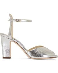 Jimmy Choo - Sacaria Ankle-Strap Heeled Sandals - Lyst