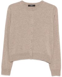 Weekend by Maxmara - Crew-Neck Cardigan - Lyst