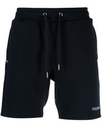 Tommy Hilfiger - Logo-embroidered Track Shorts - Lyst