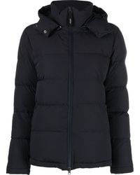 Aspesi - Feather-down Padded Puffer Jacket - Lyst