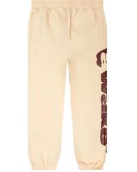 AWAKE NY - Kordelzug-Jogginghose mit Apfel-Print - Lyst