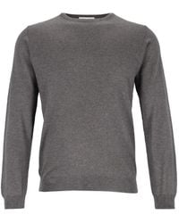 Al Duca d'Aosta - Crew-Neck Fine-Knit Sweater - Lyst