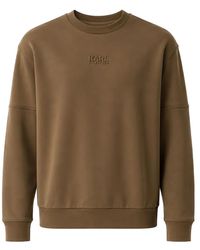 KARL LAGERFELD - Logo-Embroidered Crew-Neck Sweatshirt - Lyst