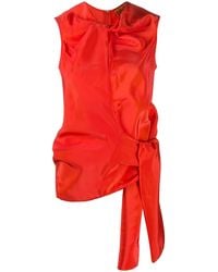 Colville - Blusa Con Cintura Lazada - Lyst