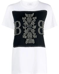 Barrie - B-Logo T-Shirt - Lyst