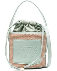 V73 - Beatrix Interwoven Bucket Bag - Lyst