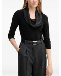 Joseph Ribkoff - Cowl-Neck Top - Lyst