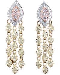 HYT Jewelry - Diamond Drop Earrings - Lyst
