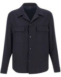 Briglia 1949 - John Button-Up Chest-Pocket Jacket - Lyst