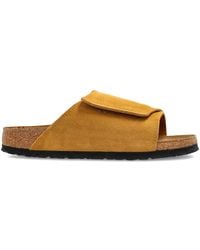 Birkenstock - Solana Suede Leather Sandals - Lyst