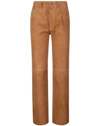 Haikure - Suede Trousers - Lyst