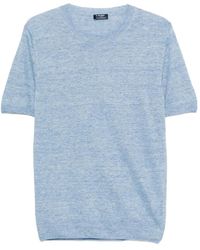 Barba Napoli - Linen T-Shirt - Lyst