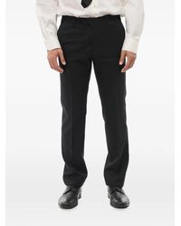 Corneliani - Virgin Wool Welt-Pocket Trousers - Lyst