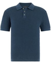 BOGGI - Knitted Polo Shirt - Lyst