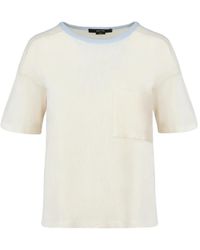 Smythe - T-Shirt Côtelé À Détail De Poche - Lyst