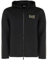 EA7 - Sweaters Blacks And Greys - Lyst