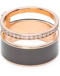 Repossi - 18kt Rose Gold Berbere Diamond Ring - Lyst