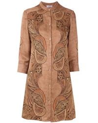 Amir Slama - Silk Shirt Dress - Lyst