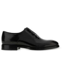 Brunello Cucinelli - Leather Oxford Shoes - Lyst