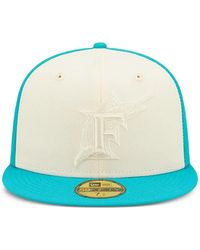 KTZ - Mlb Florida Marlins Two-Tone Baseball Cap - Lyst