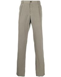 PT Torino - Pressed-Crease Straight Trousers - Lyst