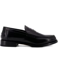 Doucal's - Penny Leather Loafers - Lyst