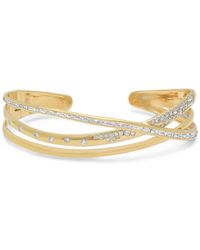 Sara Weinstock - Papua Diamond Crossover Bangle - Lyst